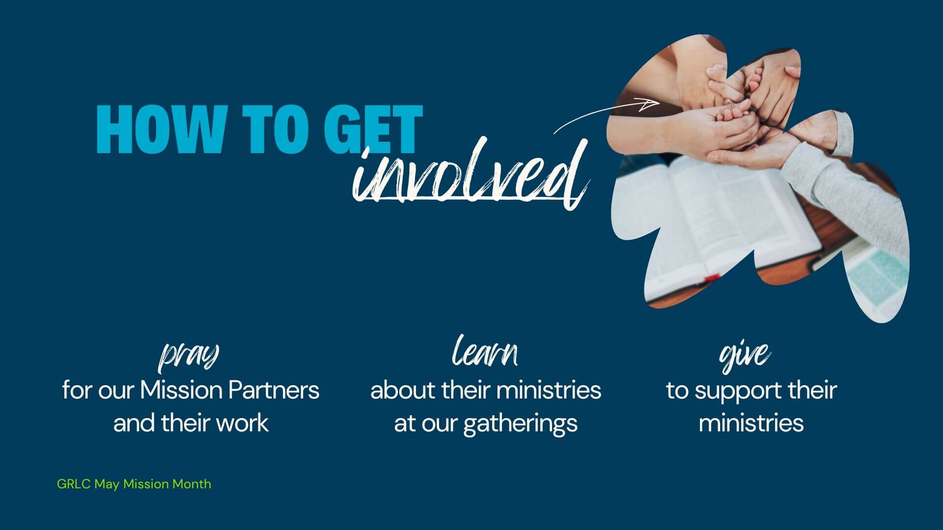 May Mission – Get Involved