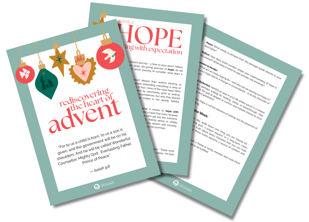 Advent devotional image 2025